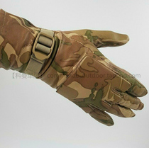 New military version of the British army MTP all terrain camouflage Lambskin tactical gloves Public hair original leather perspiration