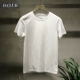 DCLUB Original Solid Color Đơn giản áo sơ mi nền tảng nam 2018 Mùa hè mới Slim cổ áo ngắn tay áo ngắn áo thun nike