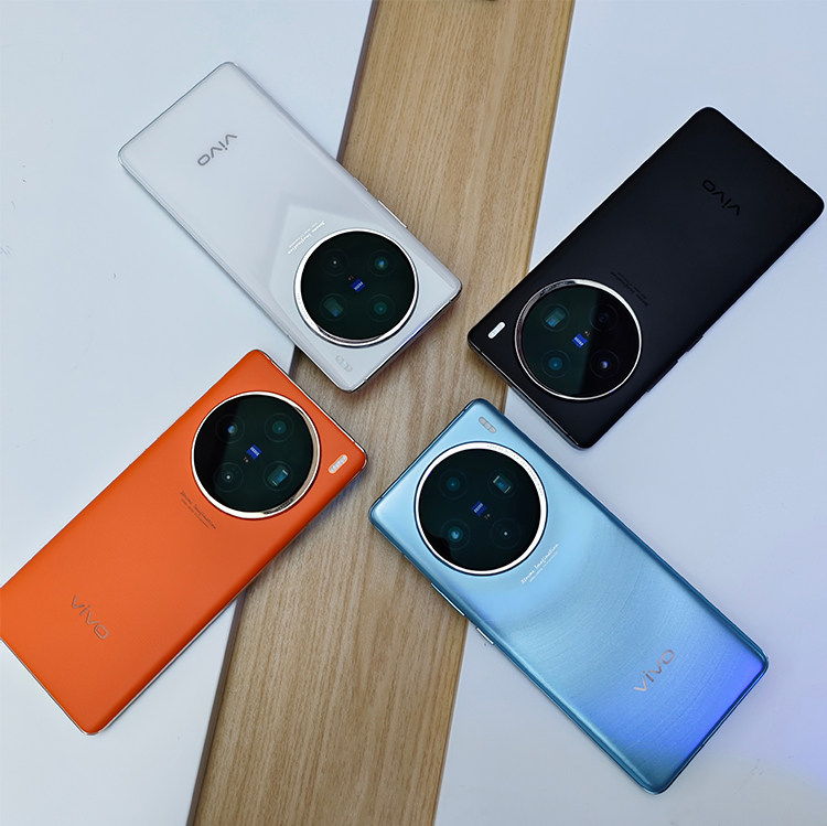 New Vivo X100 Blue Crystal × Dimensity 9300 Chip Flagship 5g Zeiss Camera Phone X100Pro