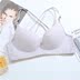 Thép-miễn phí cô gái áo ngực thở siêu mỏng mới tập hợp ngực nhỏ áo ngực sexy trở lại nhỏ dài ngang vai đồ lót. 