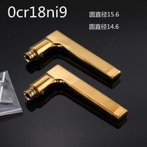 Indoor door handle accessories bedroom door lock handle Universal Stainless steel household toilet wooden door handle