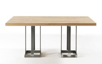 American loft wrought iron solid wood office furniture creative retro dining table desk small conference table computer desk and chair