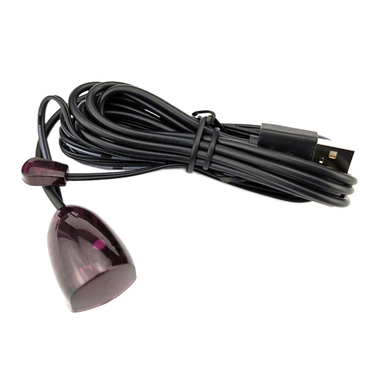 Set-top box Infrared remote control transponder Set-top box shared remote control extension cable IR receiving cable USB socket