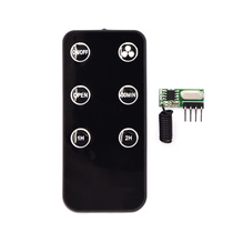 Ultra-thin 433MHZ RF wireless remote control long-distance SUPERHETERODYNE receiving module factory direct sales