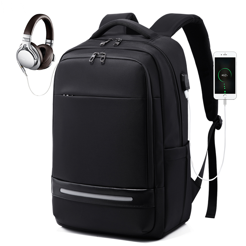 Men's backpack men's trendy brand casual business large-capacity backpack fashion trend computer college student schoolbag travel