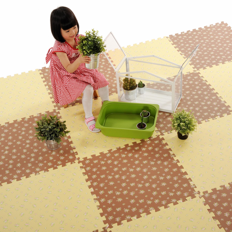 Miễn phí vận chuyển phim hoạt hình kt mèo Matilda Maruko A Dream con bò bọt câu đố Thảm bé pad - Thảm sàn thảm chùi chân đế cao su