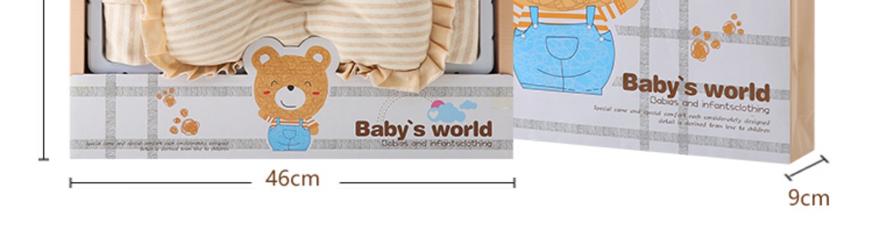 Bộ quần áo sơ sinh cotton cho bé sơ sinh 0-3 tháng 6 mùa xuân hè thu cho bé sơ sinh chuẩn bị đồ sơ sinh