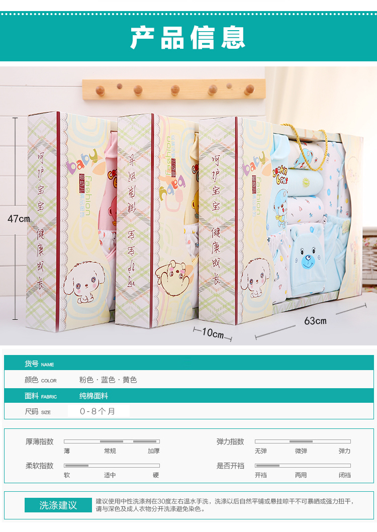 Coffret cadeau pour nouveau-né - Vêtements + Accessoires - Ref 1957525 Image 10