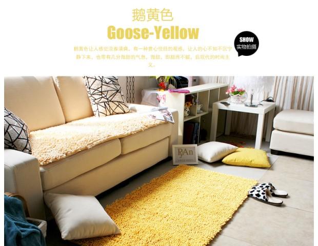 Chenille thảm thảm có thể được tùy chỉnh IKEA bếp nhà vệ sinh phòng tắm mat thấm thảm không trơn trượt thảm chùi chân phòng ngủ - Thảm tấm thảm