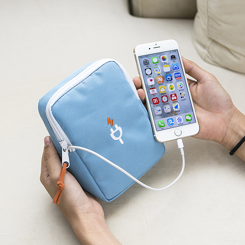 Travel Digital Containing Bag Accessories Finishing Bag Chargers Data Lines Mobile Phone Luggage Portable Data Bag Cashier Bag