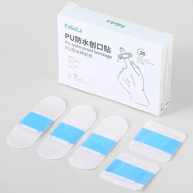 20 pieces of OK tension stickers travel waterproof breathable hemostatic stickers rear heel stickers outdoor OK tension anti-grinding feet OK tension