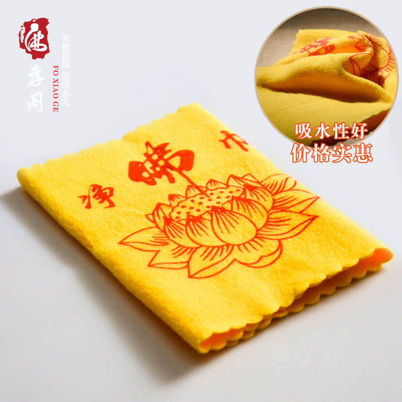 Cleaning and wiping Buddha statue kit for Buddha Buddha must clean the Buddha supplies
