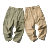 江南先生 Японские ретро осенние штаны, повседневные брюки