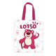 Strawberry Bear Canvas Bag Shoulder Bag Handbag Student Zipper Information Bag Book ຄວາມອາດສາມາດຂະຫນາດໃຫຍ່ Art Bag Tutorial Bag