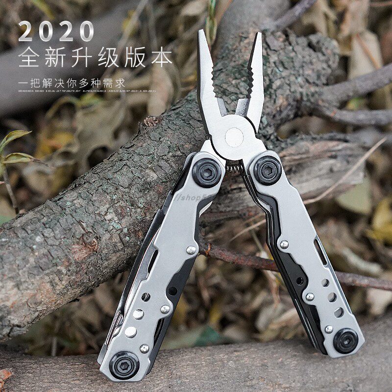 Multipurpose outdoor tool small knife gift suboutdoor multipurpose anti-body portable tool pliers folding portable suit
