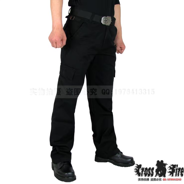 Cắm trại ngoài trời đi bộ đường dài trang phục ngụy trang quân đội người hâm mộ nam và nữ với cùng một đoạn quần cotton kích thước lớn hai màu tùy chọn - Những người đam mê quân sự hàng may mặc / sản phẩm quạt quân đội quần áo quân đội