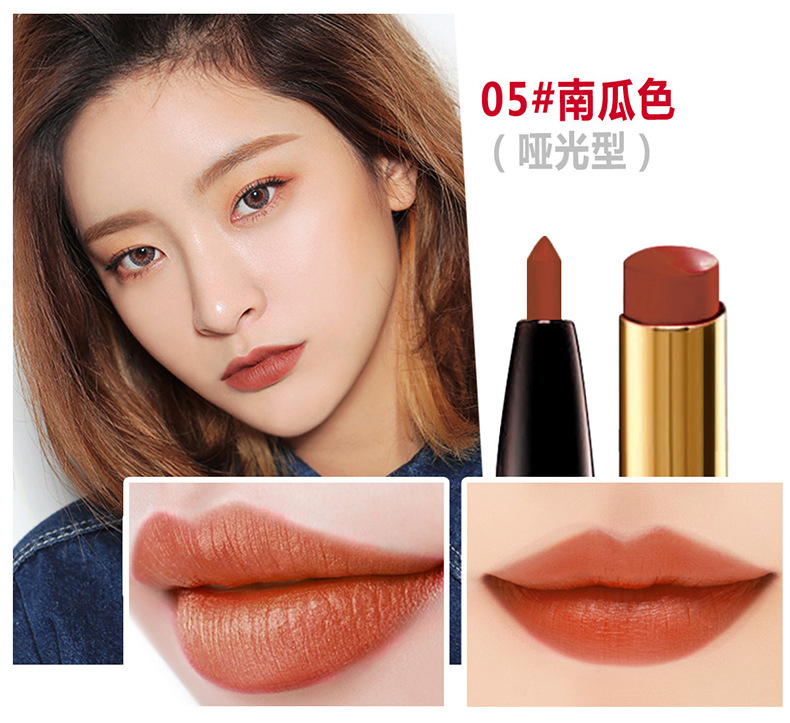 Hàn Quốc bút chì môi sinh viên lót môi không thấm nước bền mờ không dán đậu mận màu son môi giữ ẩm - Bút chì môi / môi lót son cây bút