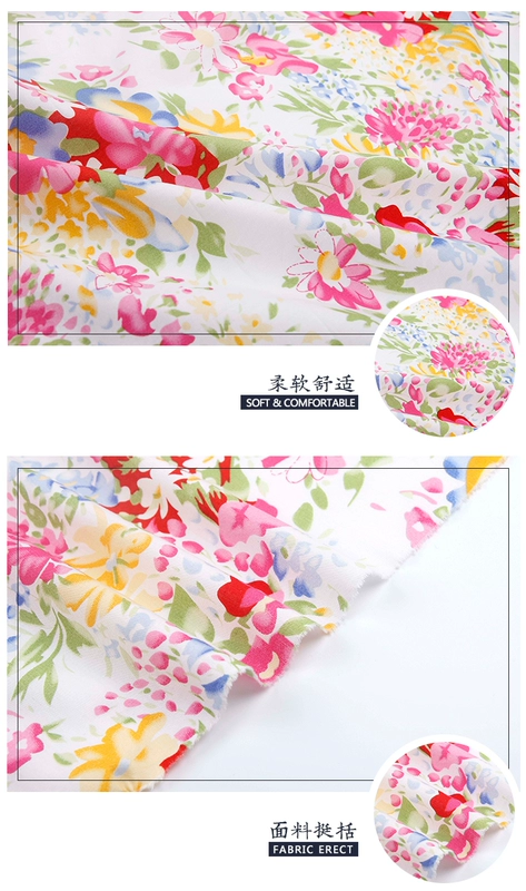 Tăng hoa vải in vải Tự làm hoa vải vải lớp giá giao ngay của một nửa mét - Vải vải tự làm vải may quần tây nam