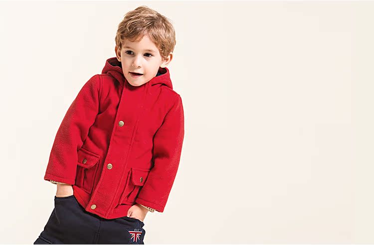 Manteau pour garcon en mélange - Ref 2161373 Image 23