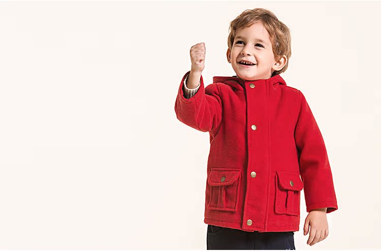 Manteau pour garcon en mélange - Ref 2161373 Image 22