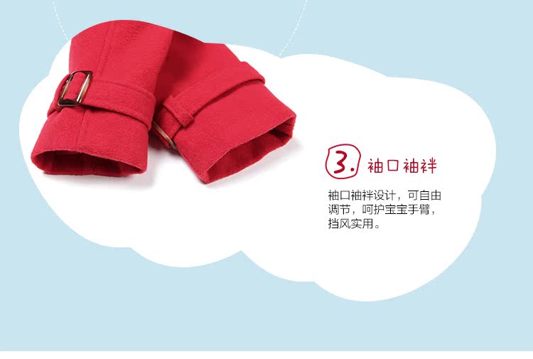 Manteau pour fille en fibre - Ref 2162056 Image 12