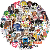 50 out-of-net social emoticons Graffiti Stickers Shake-Up Web Red the same laptop ipad phone stickers