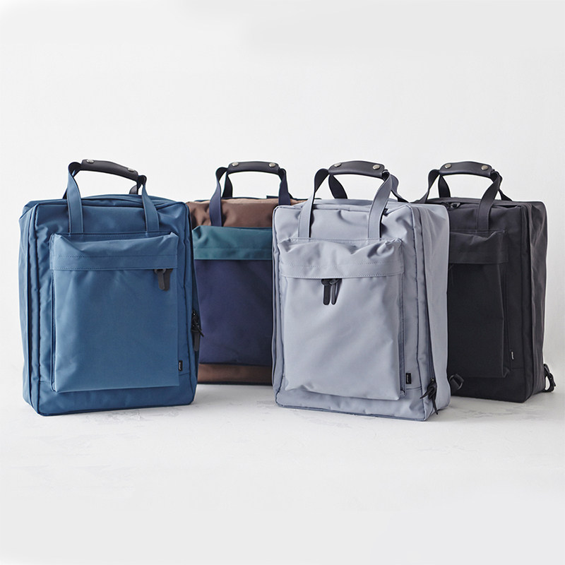 Double shoulder bag Male Shoulder Bag High Korea Edition Original Juku Ulzzang Female Fashion Trends Big Middle School Students School Bag