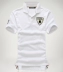 Áo thun cotton tay ngắn cho nam áo thun polo nam áo thun nam 2019 mới thu đông áo phông kẻ ngang nam Polo