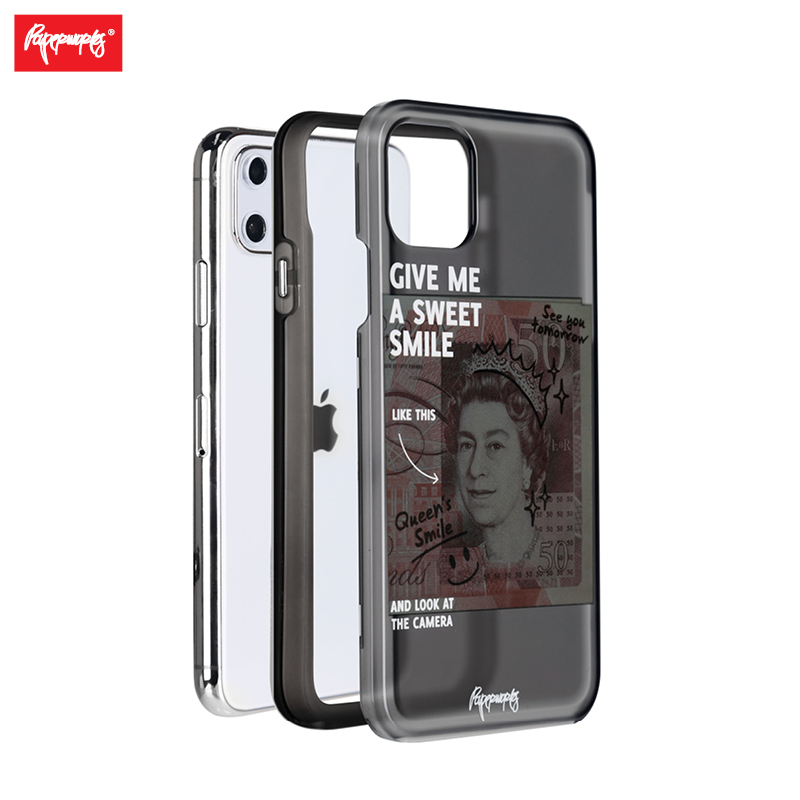 PAPERWORKS ] The original Queen smiles for Apple iPhone 13 12 ProMax all-pack mobile phone protective shell