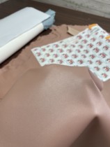 Italian Indiutan Naked Pink Flat nappa lambskin genuine leather leather 0 6-0 6-0 7mm 7mm metasoft