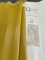 Italian GAIERA small fragrant yellow nappa sheepskin genuine leather material about 1mm soft