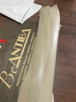 Italian antiba gray vegetable tanned goatskin genuine leather 1 2-1 3mm stiff