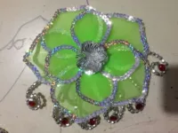 Шампанское высокое светло -зеленое 66