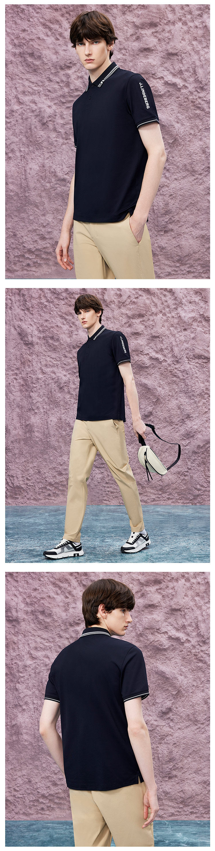 Летняя спортивная футболка polo, короткий рукав, защита от солнца, облегающий крой 