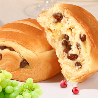 巴比熊红豆手撕软面包