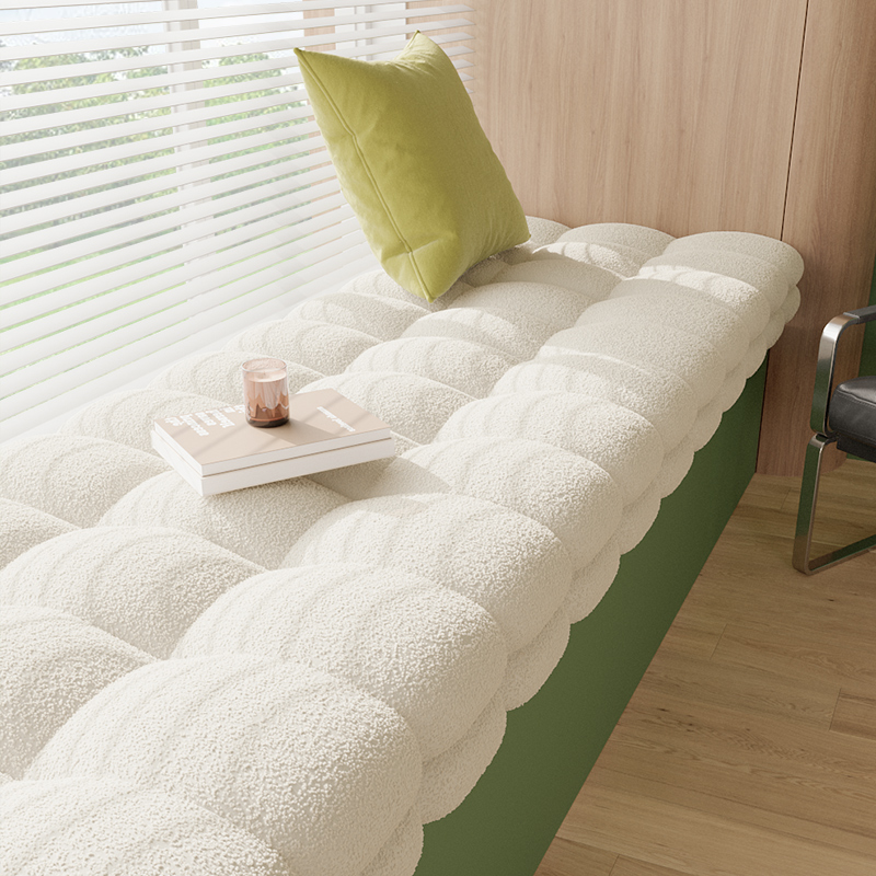 (Small Snowball) floating window cushion custom-made 2023 new floating window cushions Advanced senses net red balcony cushions windowsill pad-Taobao