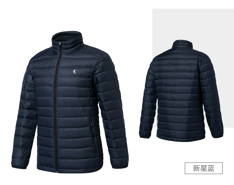 Áo khoác nam Jordan xuống mùa đông 2018 mới nhẹ ấm ấm ngắn mặc giản dị áo khoác thể thao nam áo phao đẹp 2020