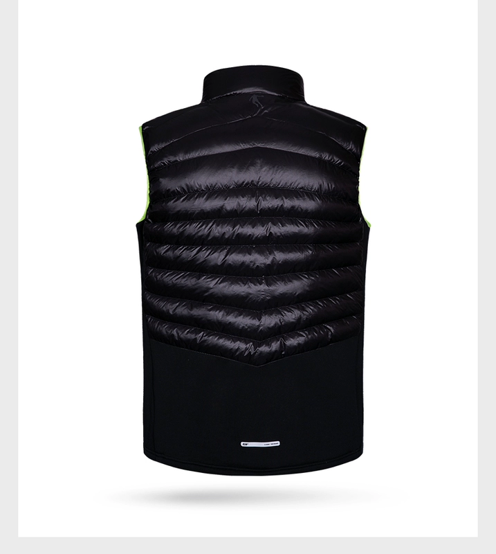 Jordan vest nam mùa đông nam mới xuống vest thể thao ấm áp cotton quần áo vest đen đơn giản áo thun reebok