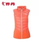 Jordan mùa thu và mùa đông mỏng dây kéo ngắn xuống áo khoác ấm thời trang áo khoác thể thao giản dị vest vest áo gió anta