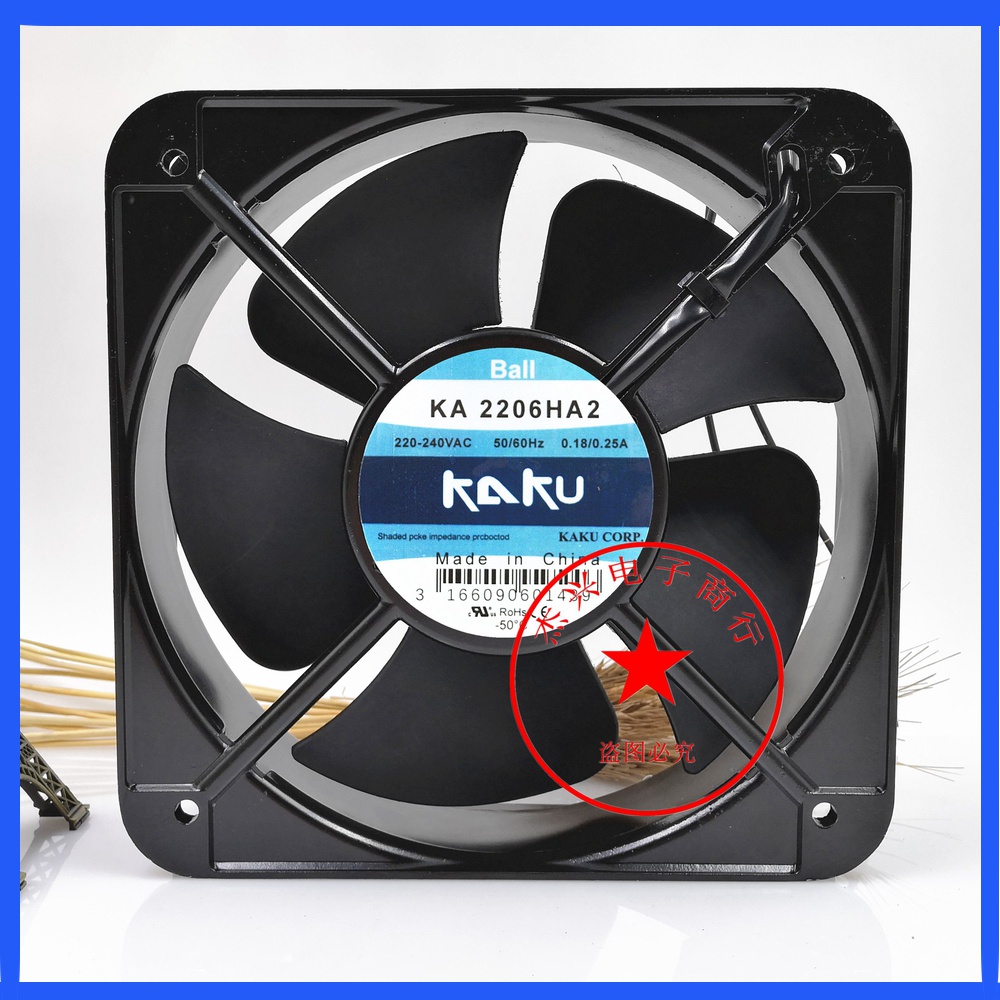 KA2206HA2 brand new original KAKU clamping 20060 220V power distribution cabinet high temperature resistant waterproof cooling fan