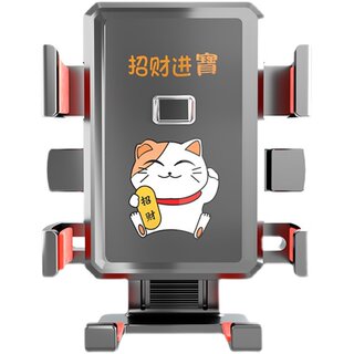 Battery car mobile phone holder yadi cute cartoon anti-fall photography photo anti-fall motorcycle bicycle sharing takeaway