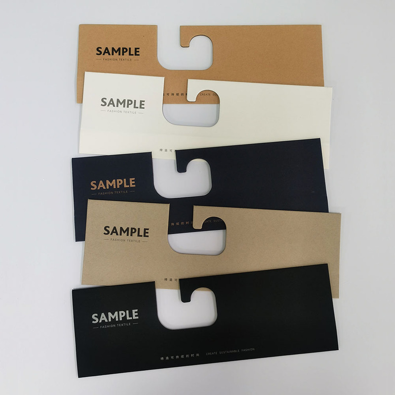 Jn003 In-Stock Fabric Sample Card with Cut-Out, Fabric Swatch Card, Thick Cardboard Sample Card (30mm) Art