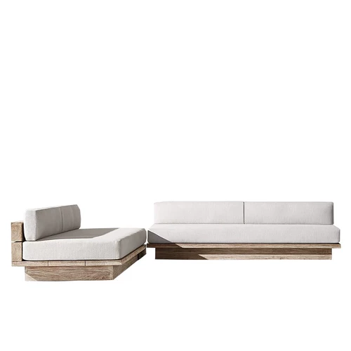 Скандинавский новозеландский импортный сосновый диван для отеля B & B бревенчатая мебель для дома, гостиной, комбинация дивана-стула из цельного дерева