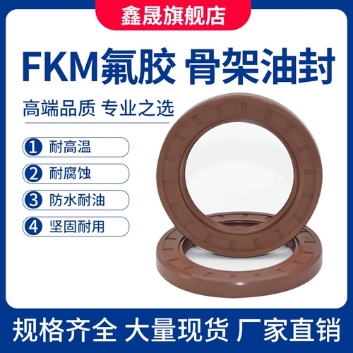 Фторидный гель скелет скелет масляный уплотнение 10*20*7/22*7/22*10/25*7/25*10/26*8 TC Высокотемпературное масляное уплотнение