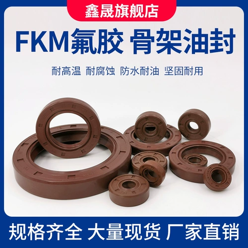 Фторидный гель скелет скелет масляный уплотнение 10*20*7/22*7/22*10/25*7/25*10/26*8 TC Высокотемпературное масляное уплотнение