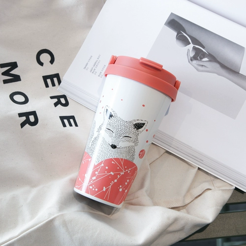 Ручка из нержавеющей стали подходит для мужчин и женщин, 500 мл