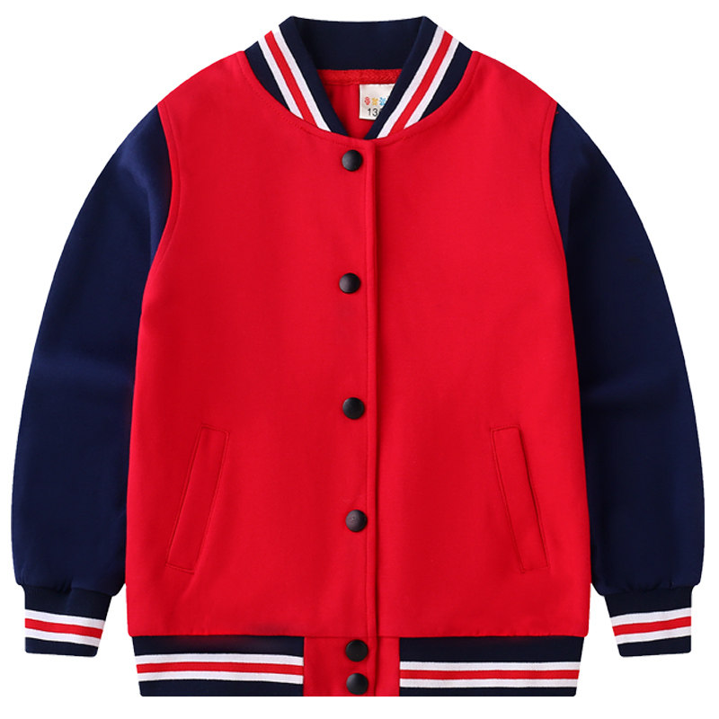 Elementary school children's school uniforms class clothes kindergarten garden clothing spring autumn and winter clothing wine red single blouses sports clothes teachers baseball clothes 