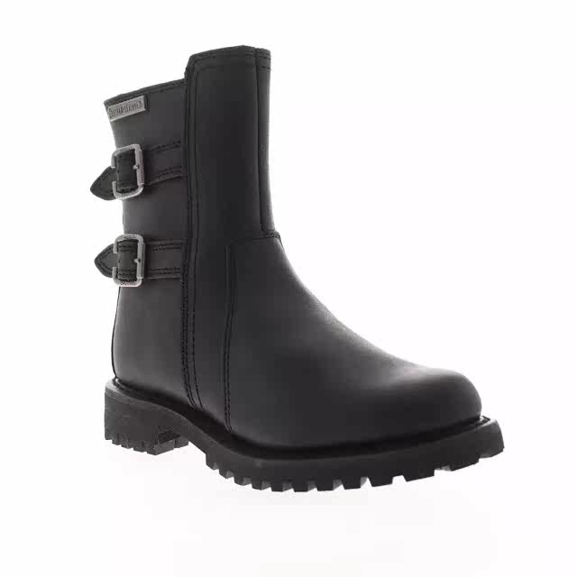 35 yard fashion boots sexy boots motorcycle boots gray black high tube helps YKK zipper coat leather Goodbye
