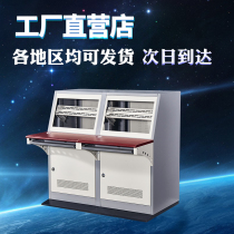 Network cabinet Room monitoring console monitoring cabinet 22-inch piano server cabinet counter TV wall Xinhao