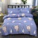 Chăn đơn mảnh mùa thu và mùa đông đôi 1,8m2 mét 180x220 200x230cm chà nhám dày đơn - Quilt Covers 	chăn phao doraemon	